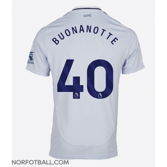 Billige Fotballdrakt Leicester City Facundo Buonanotte #40 Replika Tredjedrakt 2024-25 Kortermet